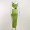 Instahot Niche Design Scheming Suspender Skirt
