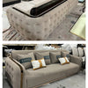 Luxury Fancy Living Room Sofa Genuine Leather Designer Italian Sofa Loveseat Single Canape Salon De Luxe Apartment Furniture