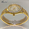 MISSFOX Pink Damen Armbanduhren Luxus Klein Zifferblatt Elegant Quarz Uhr Für Damen Icy Look Party Schmuck Mini Babe So Süß Armbanduhr
