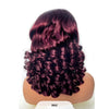 100 % vietnamesische Echthaarperücken, 250er Dichte, Ombre, Double Drawn, Bouncy Curly, Loose Wave, 13x4 HD Lace Front, klebefreie Perücke, vorgezupft