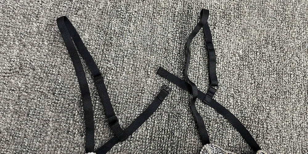 YOUR BUMP CURVE Handmade crystal bra flower embroidery inlaid metal rhinestones short top sexy women beach pool yacht sea party