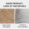 3-piece bathroom chenille floor mat, absorbent anti slip bathroom carpet, bathroom U-shaped foot mat, toilet lid, TPR anti slip