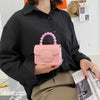 Fashion Mini Handbags PVC Crossbody Coin Purse Crocodile Pattern Pearl Handbag Plastic Small Chain Jelly Bag For Girl Wholesale
