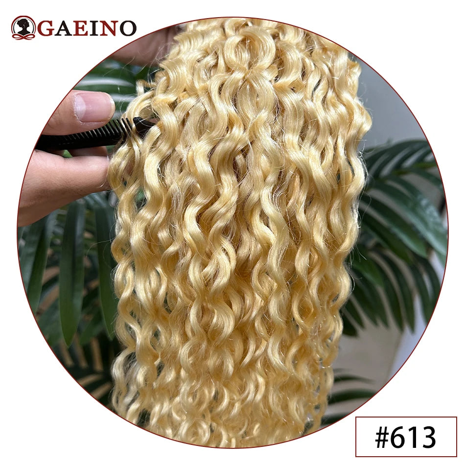Tape In Hair Extensions Water Wave Real Human Hair 2# Dark Brown Natural Cural Tape On Hair Ectensions Skin Weft Hairpiece 2G/Pc