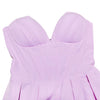 Mingmingxi Summer Wedding Guest Dresses for Women 2024 New Arrivals Purple Corset Sexy Dress Mini Elegant Fit and Flare Dress