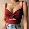 2024 Sexy Women Sleeveless Short Crop tops Ladies Vest Casual Tank Top Women's Tube Top Female Black White