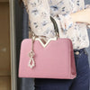 Damen Handtasche Patchwork Umhängetasche Messenger Office Work PU Leder Damen Tasche Luxus Mode Elegant