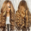360 HD Lace Frontal Perücken 4/27 Highlight Perücke Body Wave 13×6 13X4 Lace Front Perücken für Frauen Echthaar Loose Wave Virgin Brazilian