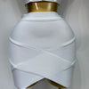 Damen sexy Top kurzer Rock Bodycon Bandage Zweiteiler Sets Weiß Schwarz 2025 Abendparty Luxus Geburtstag Outfit Nachtclub Anzüge