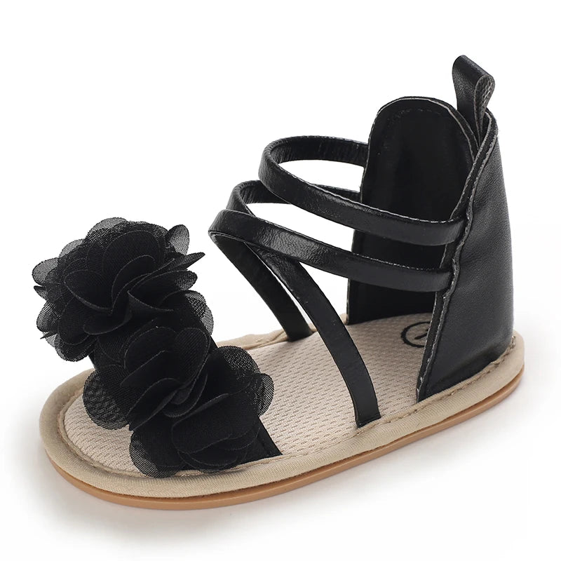 Sommer Coole Baby Mädchen Sandalen Mode Neugeborenen Sandale Idyllische Blume Weiche Anti-Rutsch Kleinkind Gummisohle Bequeme Schuhe
