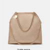 Designer's retro braided chain environmental microfiber handbag Women's new fashion multi-functional large capacity shoulder bag