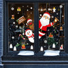 Weihnachtsfensteraufkleber Frohe Weihnachten Dekorationen für Zuhause 2024 Weihnachtsschmuck Xmas Navidad Natal Geschenke Neujahr 2025