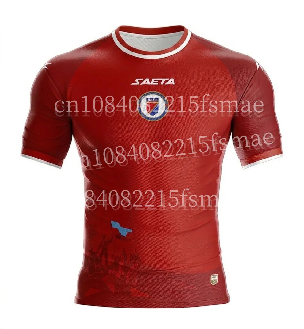 2026Haiti Soccer Jersey Short Sleeve T-Shirt 3D Graphic Printed Kid Sportswear Athletic Fitness Training Tee Tops Football Shirt