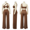 Two Piece Set Women Outfits Summer 2 Piece Set Club Outfits for Women Pants Sets Crop Top Summer Clothes Woman 2022 Wholesale