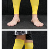 Loogdeel Adult Leg Warmers Elastic Soccer Shin Guard Calf Socks Over Knee Men Sports Compression Protection Long Sleeve Training