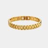 E.B.belle Tarnish Free Stainless Steel Gold Plated Detachable Wristbands Bracelets Bangles For Women Men Gold Wrap Bracelets