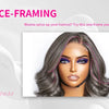 Salz-und-Pfeffer Loose Wave Lace Front Bob Perücke Echthaar Seitenscheitel 5x5 HD Verschluss Lace Perücke Ready To für schwarze Frauen