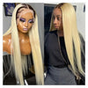 1B 613 Body Wave Human Hair Wig 13x6 Hd Lace Frontal Wig Brazilian 2 Tone Dark Root Ombre Blonde Lace Front Wigs For Black Women