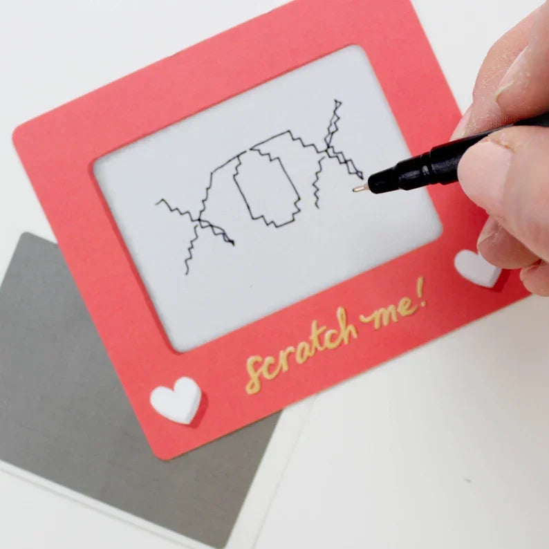 10 Rubbelkarten Geburtstag Geschenk Liebesgutscheine Jahrestag DIY-Geschenk für Sie Valentinstag-Tickets Liebesnotiz-Spielkarten