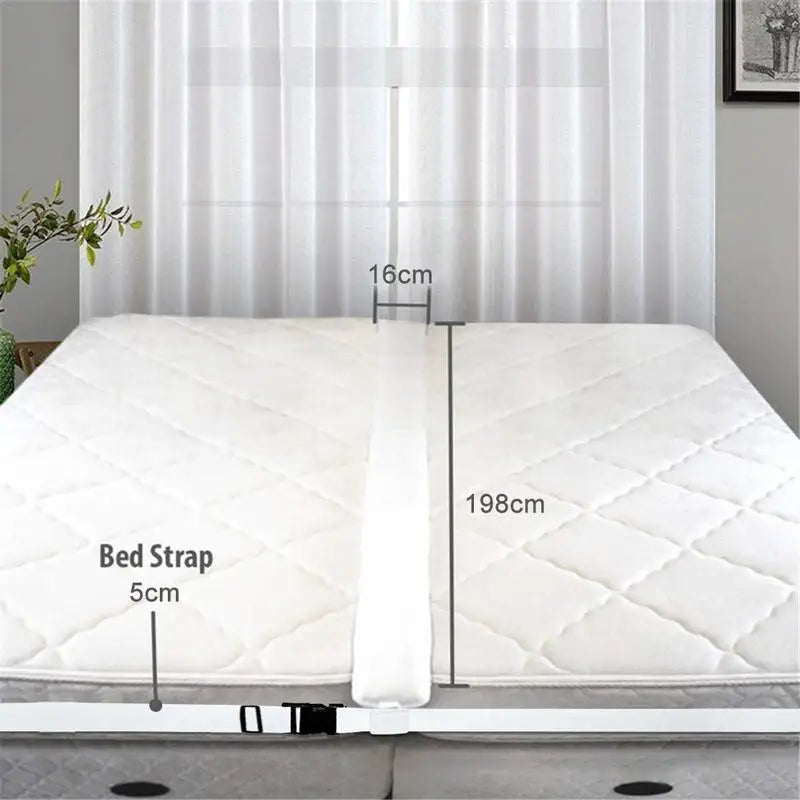 Bettbrücke Zwillings- zu Kingsize-Konverter-Kit Bettlückenfüller zur Umwandlung von Einzelbetten in King-Size-Betten Matratzenverbinder für Gäste