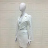 sets for women 2 pieces Sexy Lapel Long Sleeve Jackets + High Waist Hollow Out Skirts Set 2024 Woman Clothes Women's Suits