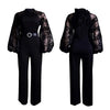 Mesh Jumpsuit Women White Overalls Party Lace Rompers New In Bodysuit One Piece Long Sleeve Summer Long Pants Y2k Spring Work