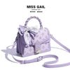 Designer Handheld Small Square Bag 2025 New Style Bow Sweet and High Quality Texture Single Shoulder Cross Shoulder Female