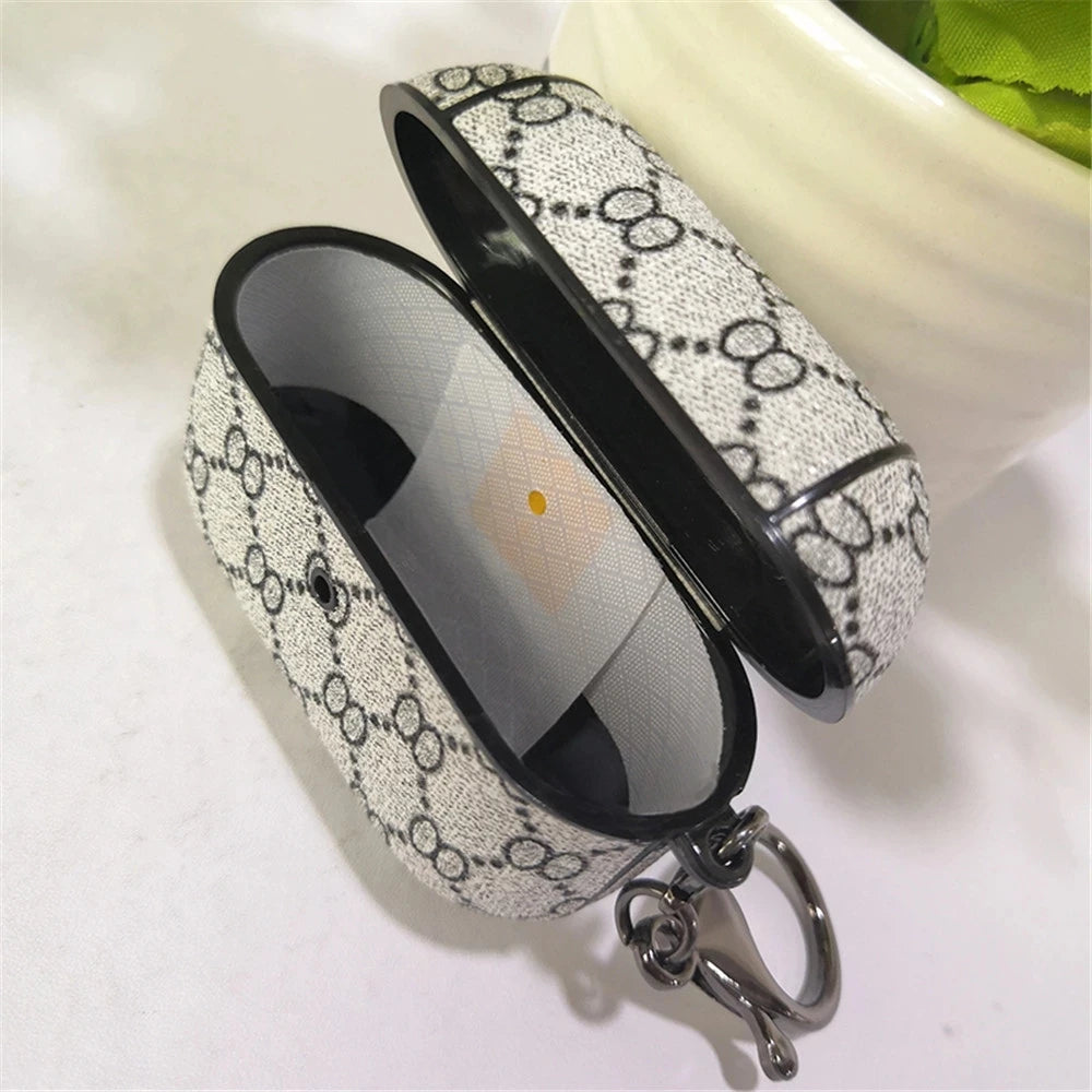 Luxury Cover for Airpods 3 Pro 2 1 Earphone Bag Protective Case Air Pod Box with Keychain for Airpods Pro Cases