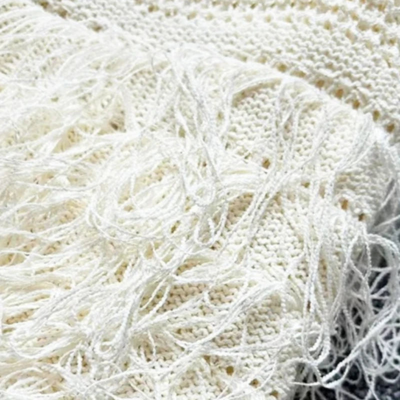Women's Yellow Sleeveless Mock Neck Crochet Knit Fringe Sundress Bodycon Mini Dress Stretchy Summer Beach Party Club Outfits