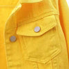 Damen Jeansjacke Frühling Herbst Kurze Jacke Rosa Jeansjacken Lässige Oberteile Lila Gelb Lila Blau Locker Sitzende Oberteile Damen Oberbekleidung
