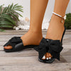 Fashion New Women'S Sandals Square Toe Flat Shoes Summer Simple Flip Flops Women'S Home Slippers Women'S Beach Shoes Casual Shoe