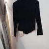 Summer Women T Shirt Girls T-Shirt Woman Clothes Long Sleeve Tops Spring Black Slim Tshirt Female Crop Top Tee Sexy Skinny Y2k