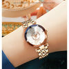 SENO Ocean Star Damen Kristalluhr 2024 Top-Marken Luxus Roségold Damen Armbanduhr für Damen Armbanduhr Relogio Feminino