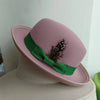 the Derby Hat bowler hat  Fedora for Women and Men Party Hat Men Hat for Winter Elastic Band Felt Hat Jazz Church Hat Wholesale