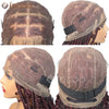 36 Zoll Synthetische Spitze Geflochtene Perücken Schmetterlingszöpfe Spitzenperücke für schwarze Frauen Zopfperücken im Ausverkauf Box Braids Spitzenperücke