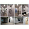 Vorgefertigtes mobiles Tiny House mit leichtem Stahldach, 2, 3, 4, 5 Schlafzimmern, 20 Fuß, 40 Fuß, faltbares, erweiterbares Containerhaus mit Terrasse