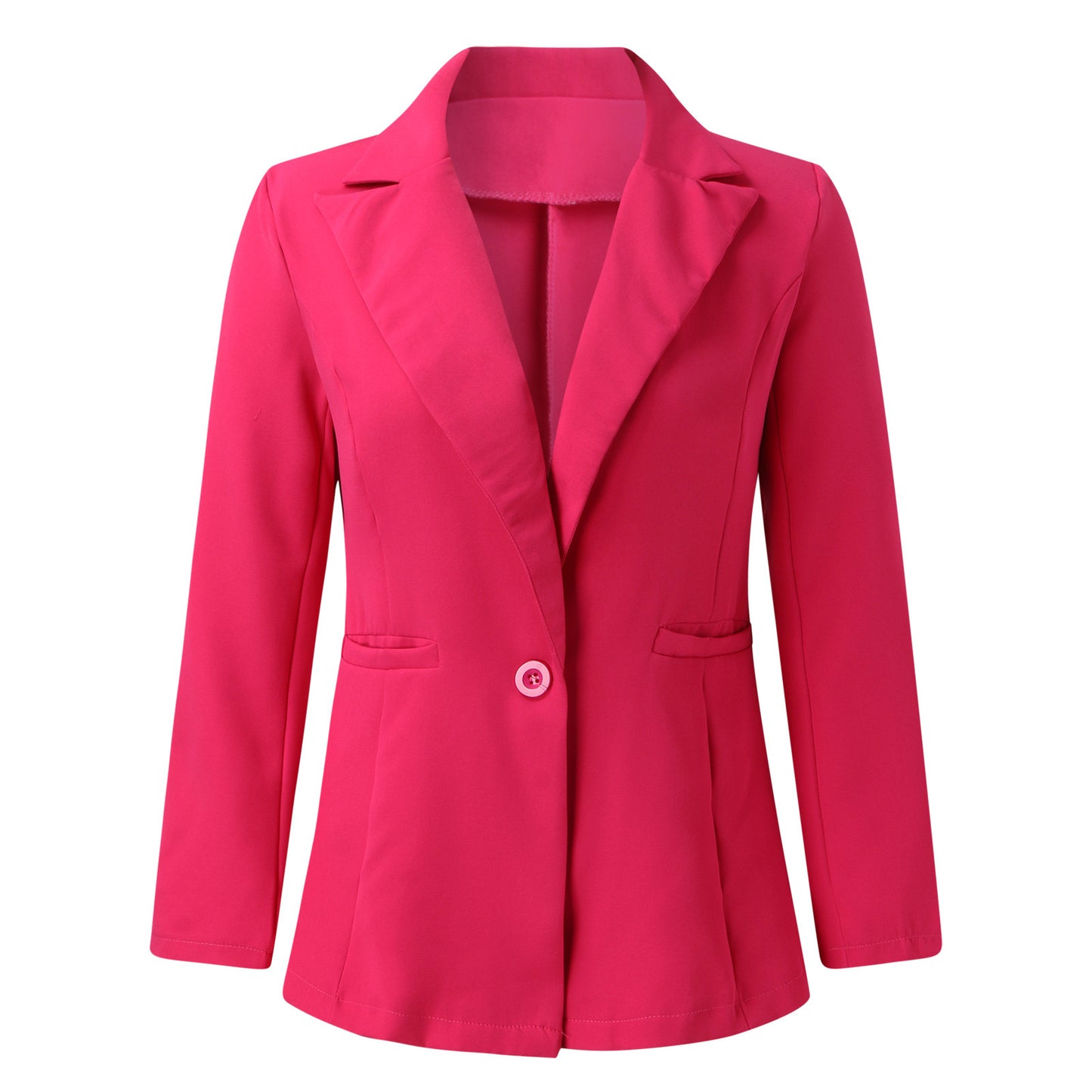 Autumn Pink Blazer Women Slim Elegant Blazers Jacket Women's Buttons Double Breasted Blazer Office Ladies Work Coats Jacket
