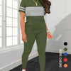 Women's Summer Casual  Set Fashionable Comfortable Ensemble Ladies Clothing Outfit