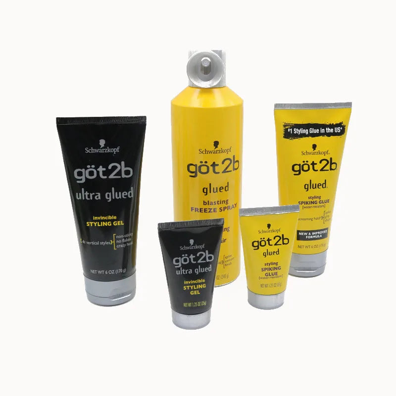 35g/170g/340g Got 2b Glued Waterproof Lace Wig Glue Strong Hold Hair Glue Unsichtbarer Perückenkleber für Closure Toupet Frontal