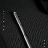 DELI Metal Sign Pen 0.5mm Gel Ink Pens Golden Silver Color Metallic Writing Pen Office Supplies
