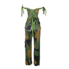 Two Pieces Women Pant Sets Print Matching Set Drawstring Pockets Sleeveless Top Elastic Waist Pants Slim Fit Casual 2026 Spring
