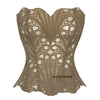 European Style Court Corset Double Layer Lace Bone Clothing Insprinting Shaping Underwear Fast Selling Popular Model