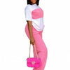 2 Piece Women Set Dashiki African Clothes Summer Autumn New Fashion Short Sleeve Top And Pants Suit Party Lady Matching Sets