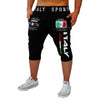 Mens Summer Shorts Elastic Drawstring Waist Lightweight Breathable Quick-Dry Sports Cropped Pants for Basketball Fitness Running