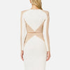 Slim fit party bandage suit elegant set long sleeved dress slim fit fashionable clothing set spring club outfit