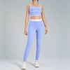 2PCS Sportswear Women Yoga Set Gym Sportswear Fitness Legging Tracksuits Sports Bra Gym Pant Active Wear Suits