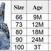2024 Baby Boy Girl Overalls INS Toddler Denim Jumpsuit Clothes Unisex Infant Summer All-match Casual Pants 1 2 3 Y Kid Daily Set