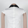 Ladies Streetwear Sleeveless Bodycon Dress 2024 Summer Autumn Women Mini Dresses Women Sweatshirts White Black Dress Clothing