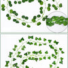 1/6pcs 2.2M Artificial Plant Green Leaves Ivy Wall Hanging Vine Plants Wedding Home Decor Garden DIY Garden Decoration