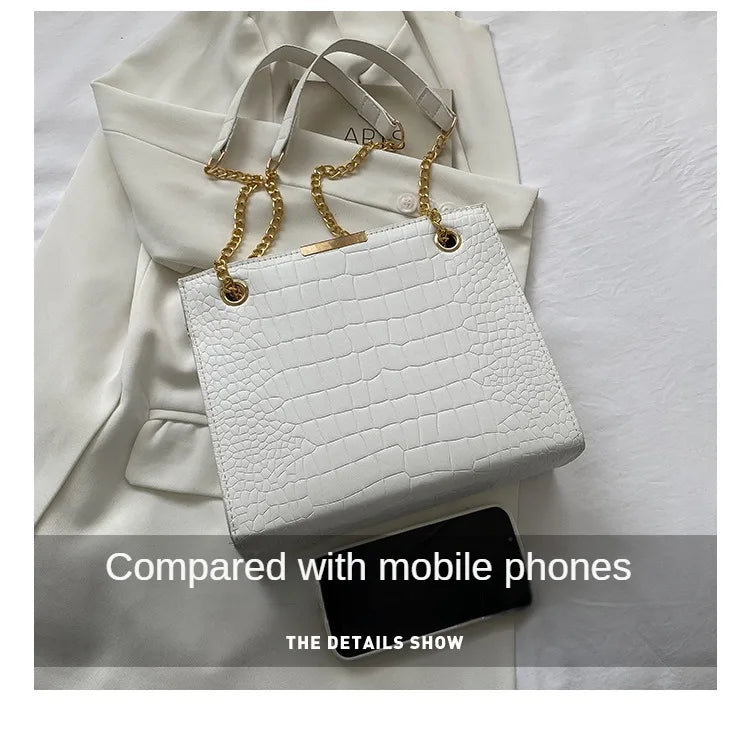 Fashion Luxury Crossbody Bags for Women 2023 New Trendy Designer Shoulder Bag Leisure Chain Solid Color Messenger Bag Handbags